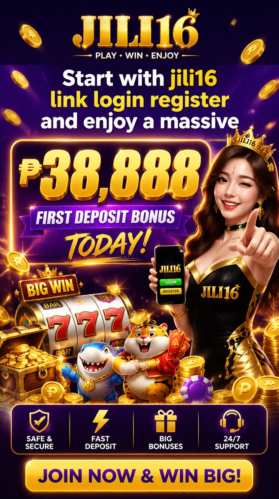 Philippines online casino homepage preview
