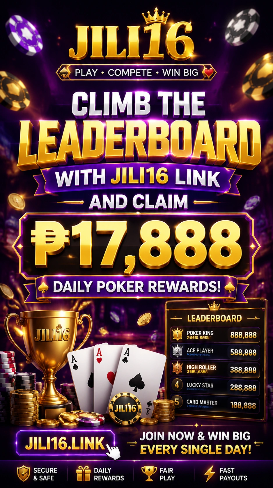 Poker lobby preview for players in the Philippines